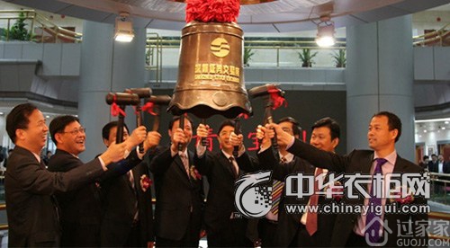 索菲亚2011年正式登陆深圳证券交易所