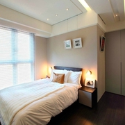 110平现代风格效果图欣赏卧室设计