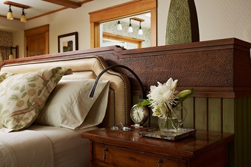 美式乡村别墅套图欣赏床头设计