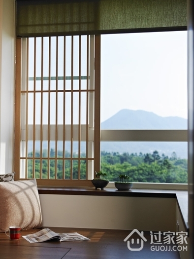 日式温馨三居欣赏卧室局部设计