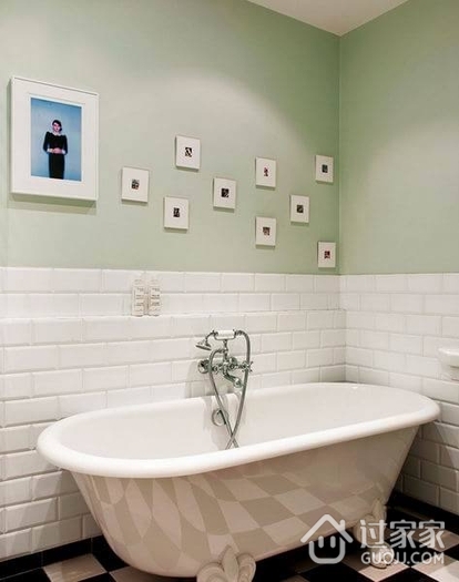 白色北欧艺术住宅欣赏卫生间效果