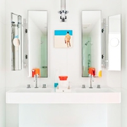 色彩明亮73平效果图欣赏洗手间设计