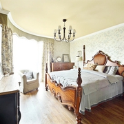 123平美式古典住宅欣赏卧室