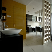 现代风格住宅设计效果图洗手间