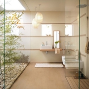 现代风格别墅淋浴室