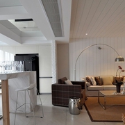 104平白色现代住宅欣赏厨房设计