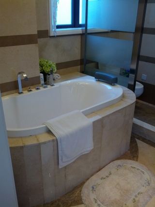 新古典风格别墅样板房浴缸