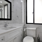 104平美式艺术住宅欣赏卫生间设计