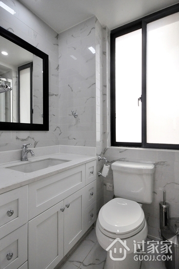 104平美式艺术住宅欣赏卫生间设计