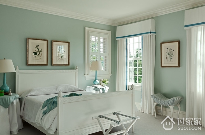 美式风情别墅精装欣赏卧室效果图