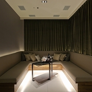 欧式白色奢华效果图欣赏休闲厅设计