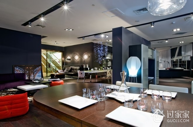 现代写意空间住宅欣赏餐厅设计图