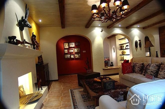 地中海风格设计欣赏客厅