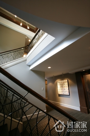 现代别墅装饰效果套图欣赏楼梯