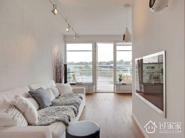 现代质感空间一居室欣赏客厅设计