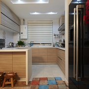 120平复式楼住宅欣赏厨房设计