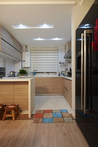 120平复式楼住宅欣赏厨房设计