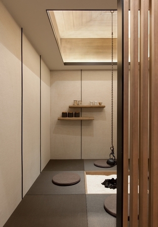传统优雅日式风格欣赏客厅过道设计