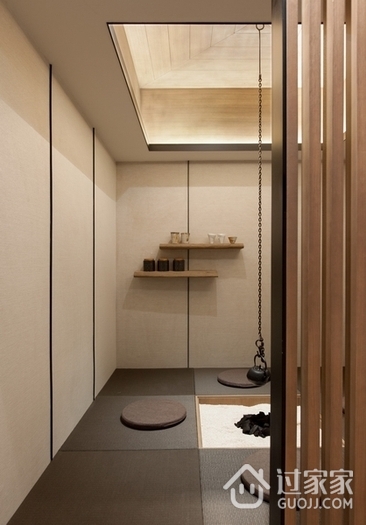 传统优雅日式风格欣赏客厅过道设计