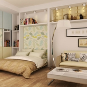50平理想与现实住宅欣赏卧室