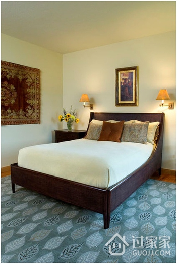 117平美式休闲空间欣赏卧室效果