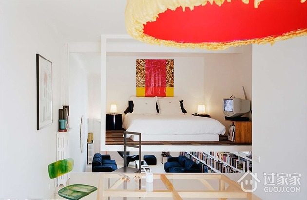 创意现代复式住宅欣赏卧室效果