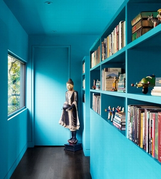 色彩丰富现代住宅欣赏书房