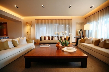 简约舒适两居室效果图欣赏客厅设计