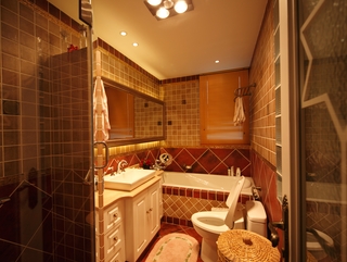 地中海设计风格卧室洗手间