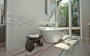 复式现代住宅设计套图浴缸