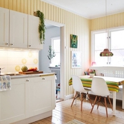 75平白色北欧住宅欣赏厨房效果