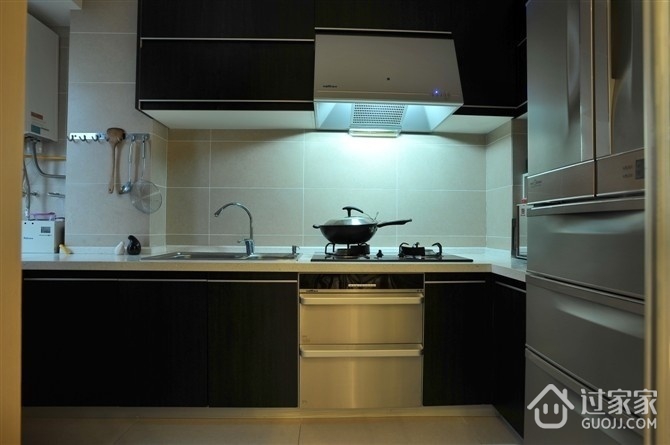 78平现代舒适两居室欣赏厨房