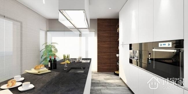 现代简洁两居室欣赏厨房设计