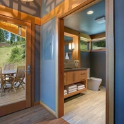 98平湖边木屋设计欣赏卫生间设计