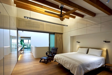 现代别墅设计卧室