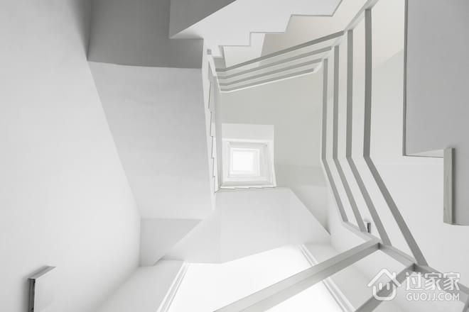 清晰别墅现代风格欣赏楼梯间设计