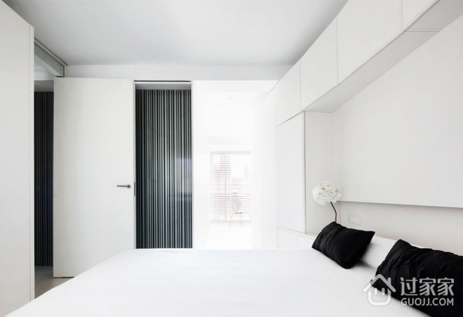 纯白现代设计之美欣赏卧室