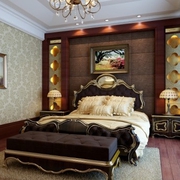 140平欧式奢华复式欣赏卧室设计