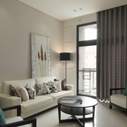 白色现代风格效果欣赏客厅设计
