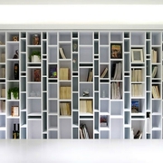 简约效果图温馨住宅设计书架设计