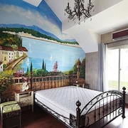 暖色地中海住宅欣赏卧室设计