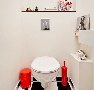 50平简约一居室案例欣赏卫生间设计