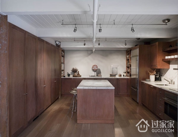 超高空间现代别墅欣赏厨房设计