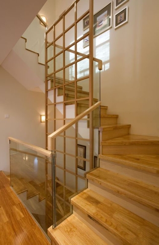 日式风格复式效果图设计赏析楼梯