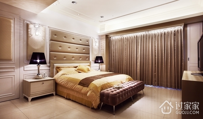 低调新古典奢华住宅欣赏卧室设计