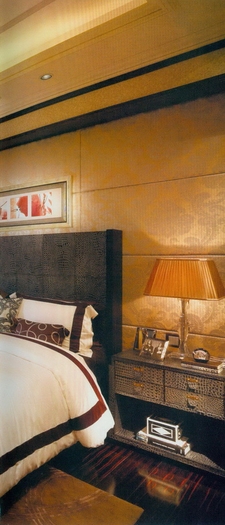 新古典住宅设计套图卧室床头设计