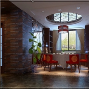 中式风格别墅装饰设计餐厅