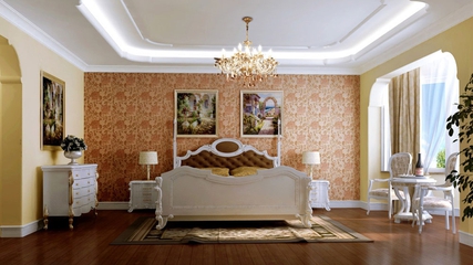 美式大宅设计欣赏卧室