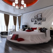 灰色调现代奢华住宅欣赏卧室设计