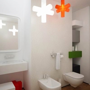 简洁现代白色住宅欣赏卫生间设计